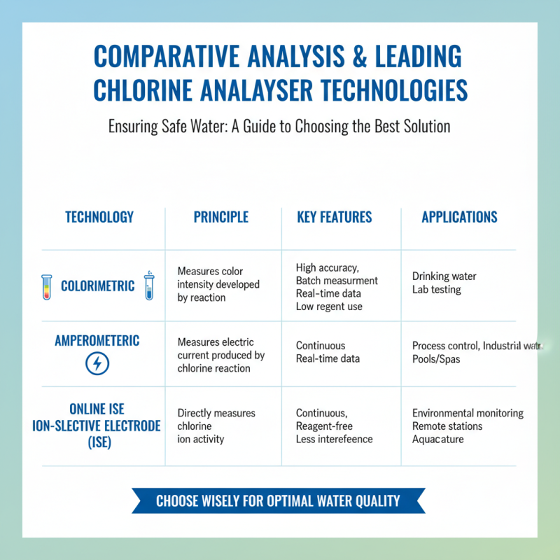Top 5 Chlorine Analyser Solutions for Accurate Monitoring?