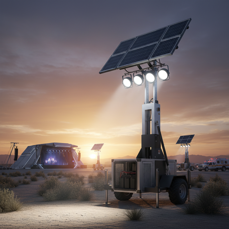 Mobile Solar Light Tower Buying Guide for 2026 How to Choose?