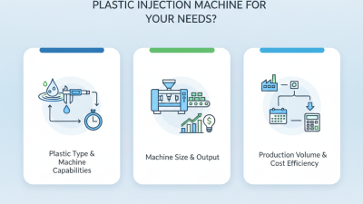 How to Choose the Right Plastic Injection Machine for Your Needs?