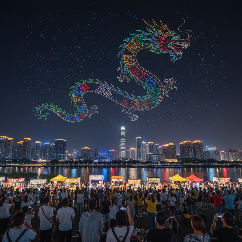 China Best Drone Show Night Experiences and Highlights?