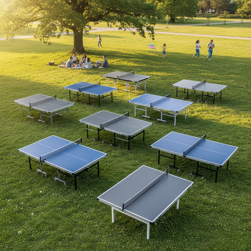 China Top 10 Outdoor Foldable Ping Pong Tables to Buy Now?