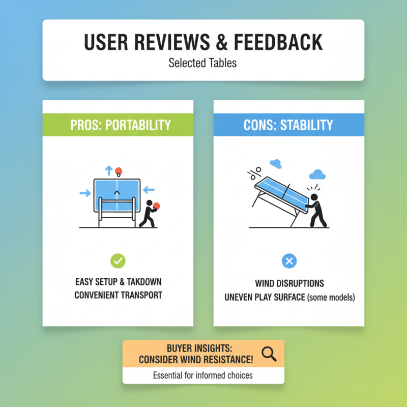 China Top 10 Outdoor Foldable Ping Pong Tables to Buy Now?