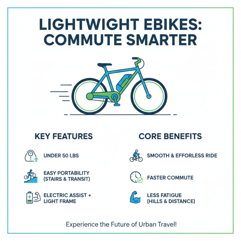 How to Choose the Best Lightweight Ebike for Your Commute?