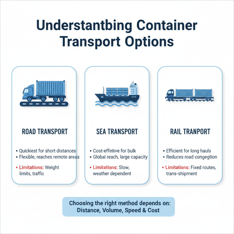 How to Choose the Best Shipping Container Transport Solutions?