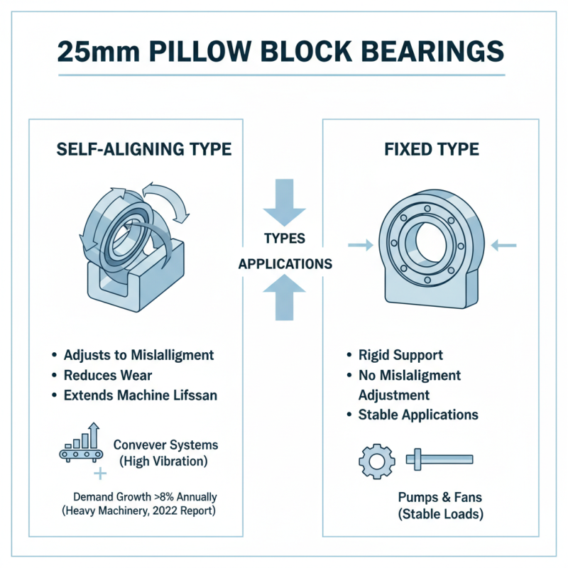 How to Choose the Right 25mm Pillow Block Bearing for Your Needs?