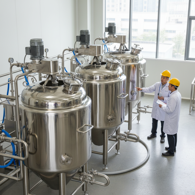 How to Choose the Best Stainless Steel Mixing Tanks?