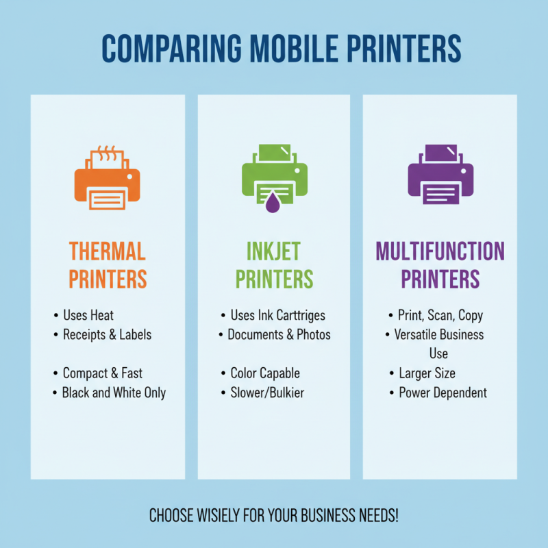 How to Choose the Best Mobile Printers for Your Business?
