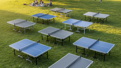 China Top 10 Outdoor Foldable Ping Pong Tables to Buy Now?
