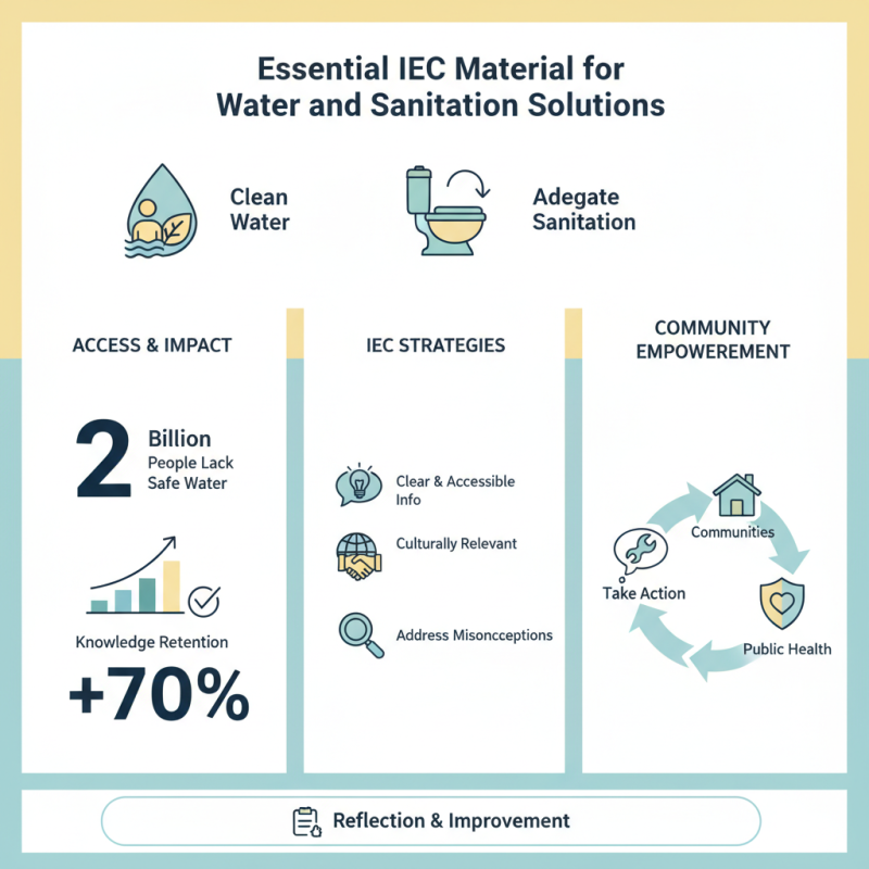 Essential Iec Material for Water and Sanitation Solutions?