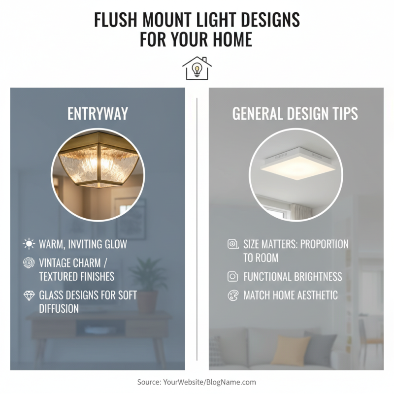 Best Flush Mount Light Designs for Your Home Needs?