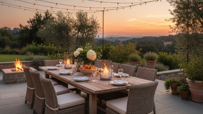 Top 10 Outdoor Dining Tables for Your Perfect Patio Experience?