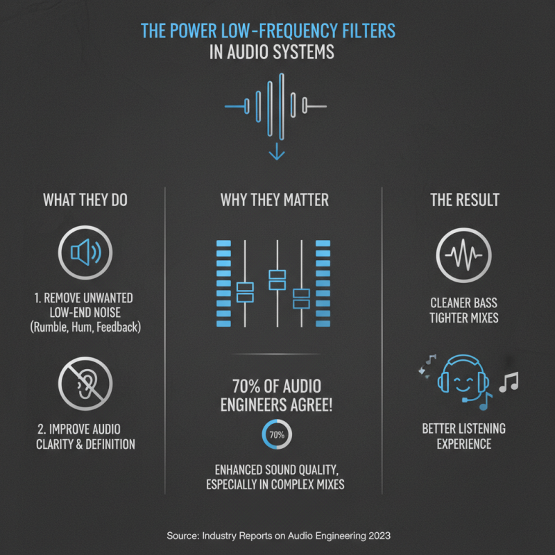 Why Are Low Frequency Filters Essential in Audio Processing?