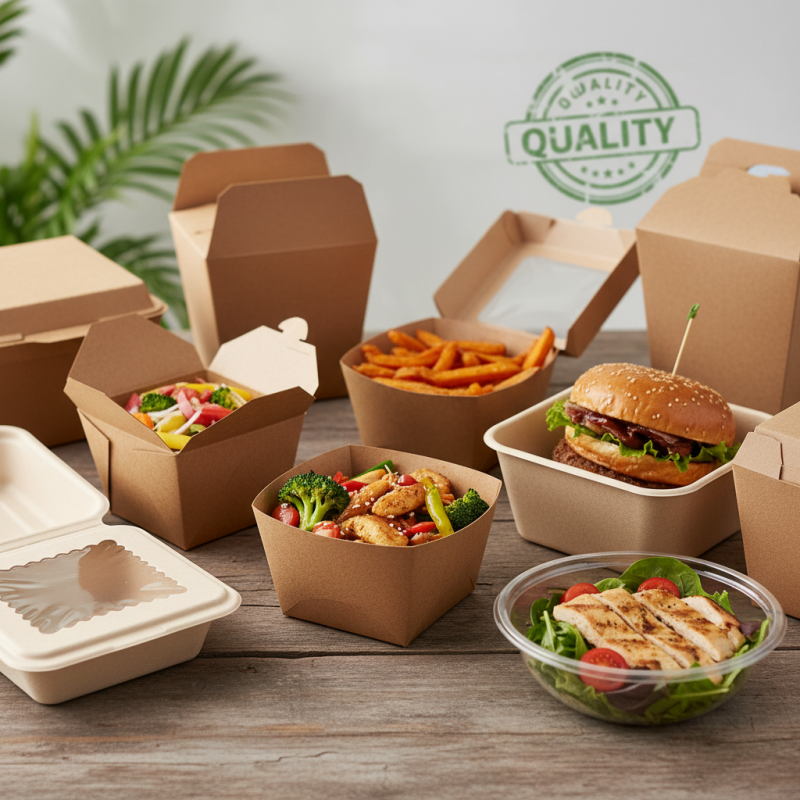 How to Choose the Best Disposable Boxes For Food Quality?