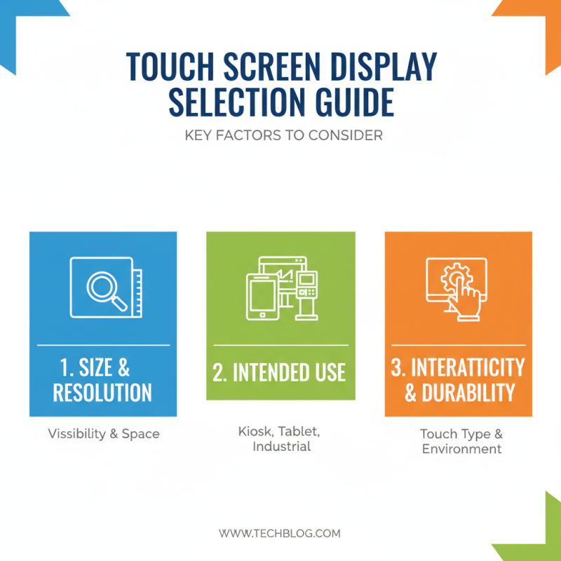 China Best Touch Screen Display Options for Your Needs?