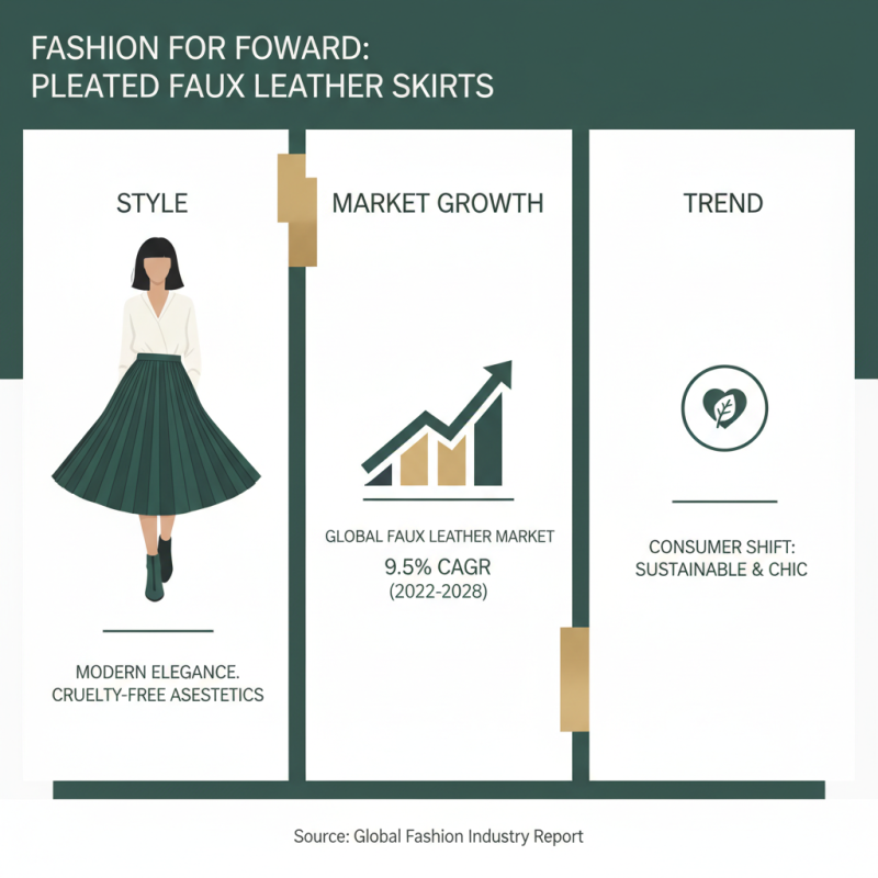 Why Choose a Pleated Faux Leather Skirt for Your Wardrobe?