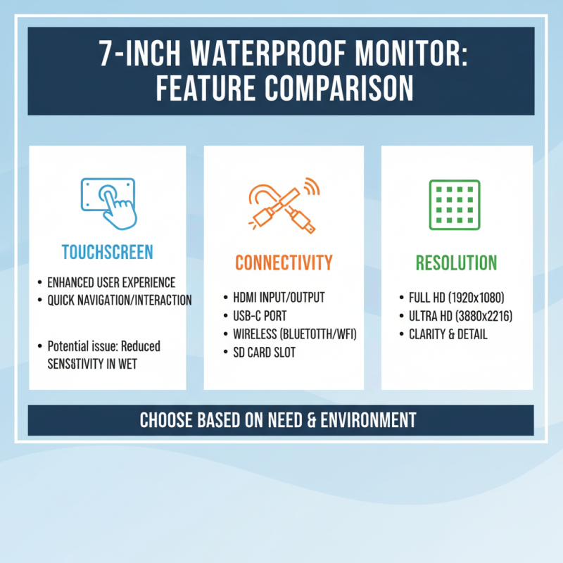 How to Choose the Best 7 Inch Waterproof Monitor for Your Needs?
