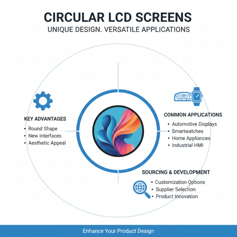 Top 5 Tips for Sourcing Circular LCD Screens Effectively?