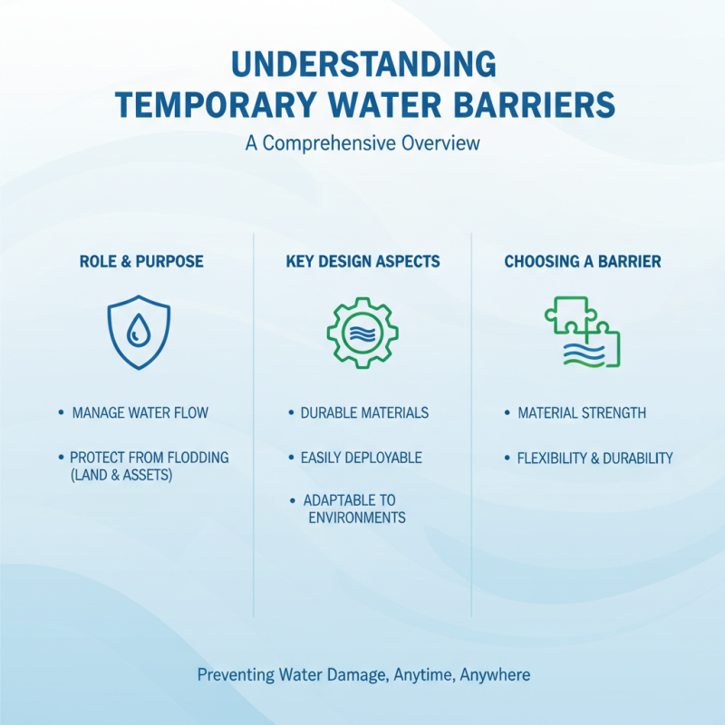 What Are the Best Temporary Water Barriers for Global Buyers?