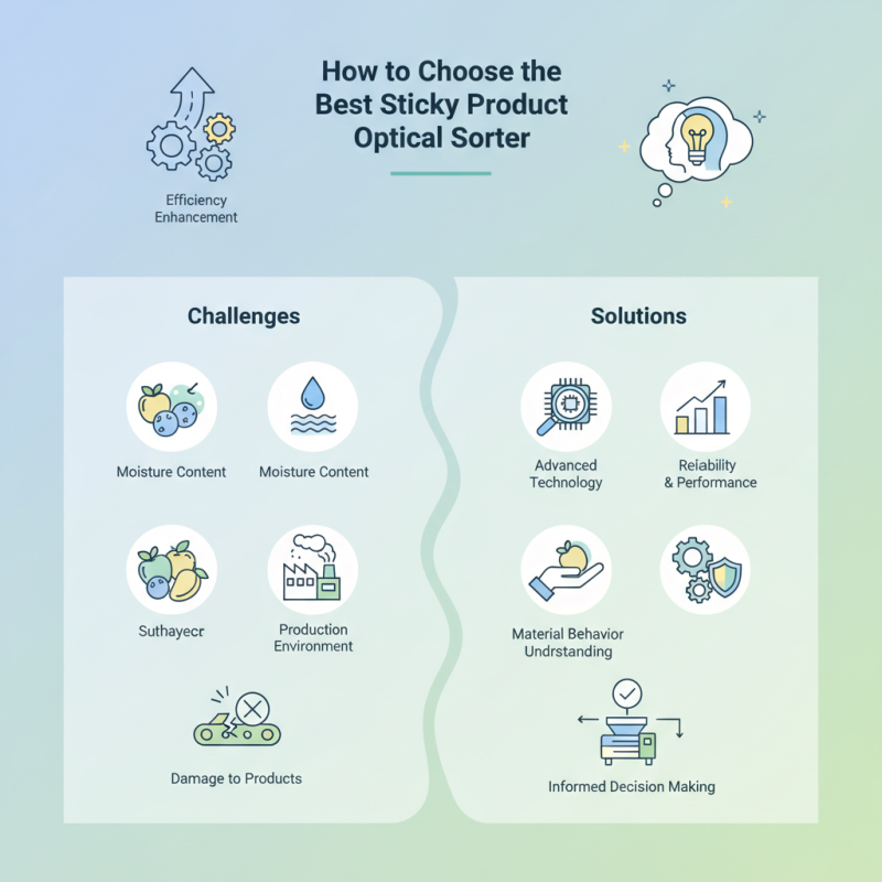 How to Choose the Best Sticky Product Optical Sorter?
