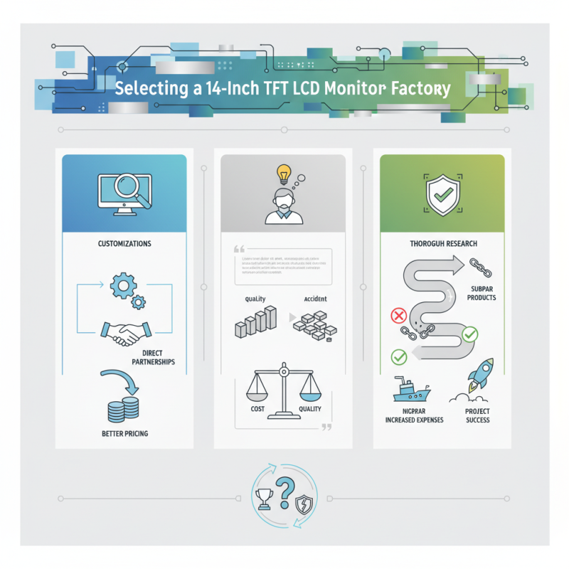 Why Choose a 14 Inch TFT LCD Monitor Factory for Your Needs?