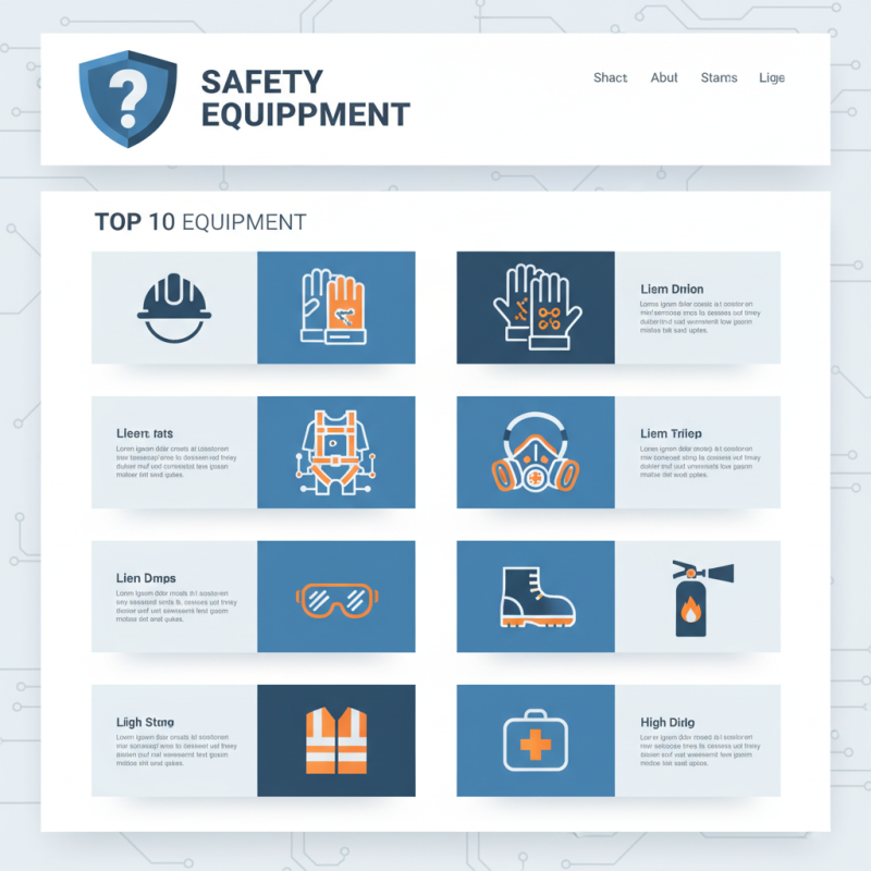 Top 10 Suppliers Of Safety Equipment You Can Trust?
