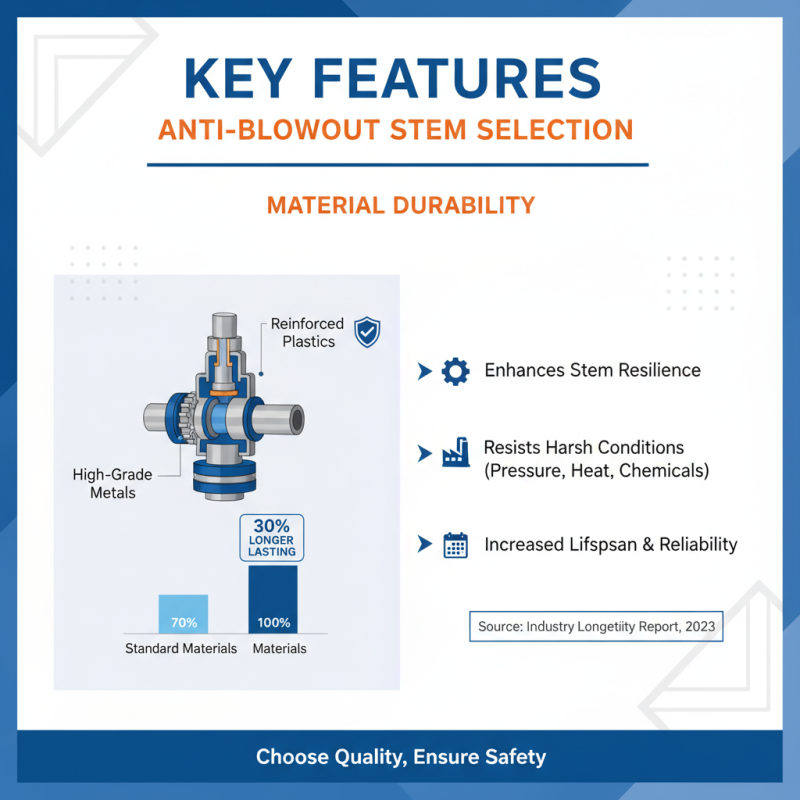 10 Essential Tips for Choosing Anti-Blowout Stem for Your Needs?