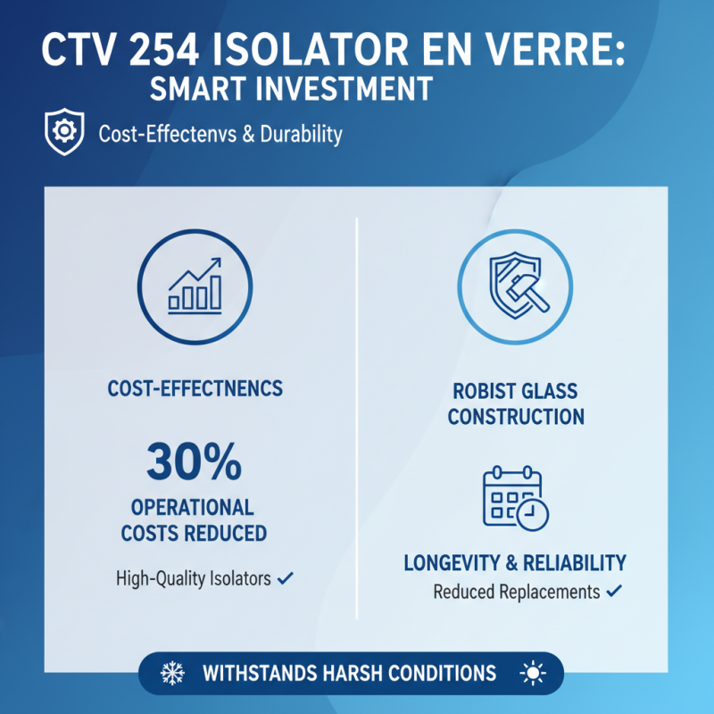 Why Choose Ctv 254 Isolator En Verre for Your Business Needs?