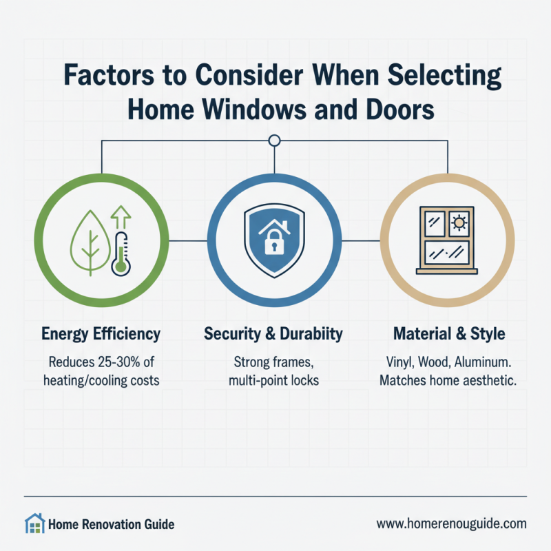 How to Choose the Best Home Windows and Doors for Your Needs?