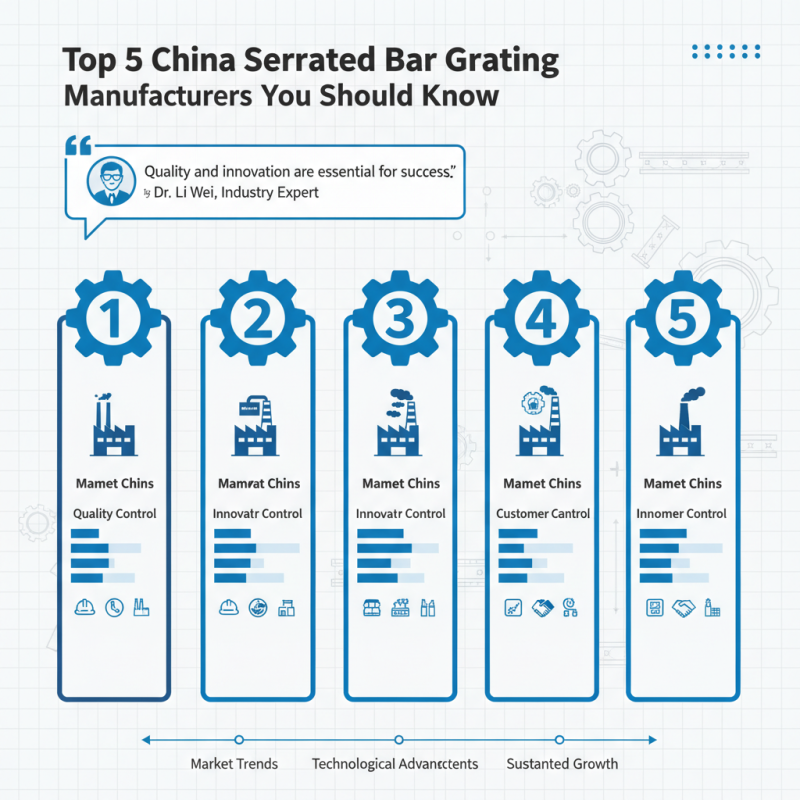 Top 5 China Serrated Bar Grating Manufacturers You Should Know?