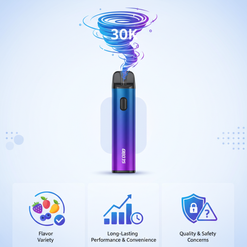 China Top 10 UOR Tornado 30K Puffs Disposable Vape Pen Reviews?