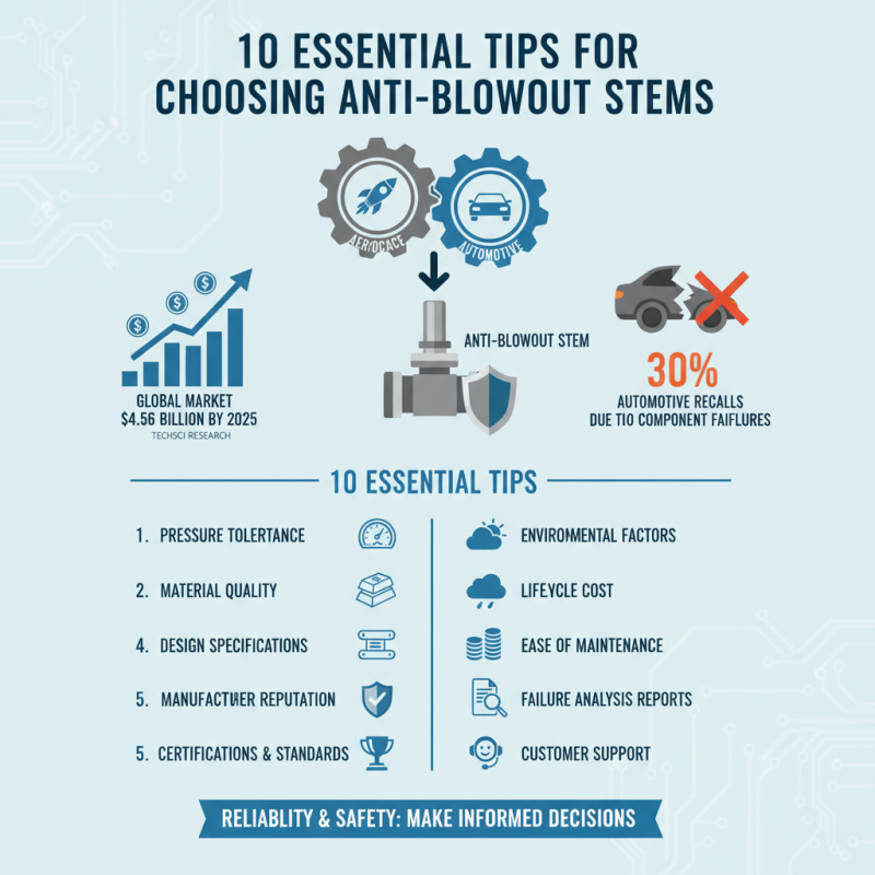 10 Essential Tips for Choosing Anti-Blowout Stem for Your Needs?