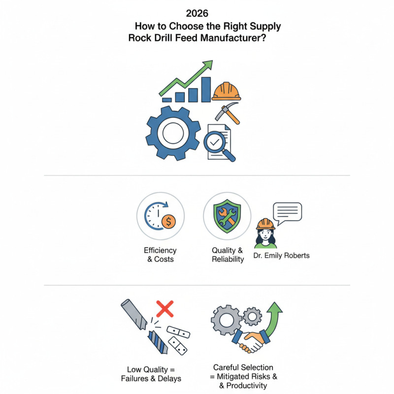 2026 How to Choose the Right Supply Rock Drill Feed Manufacturer?