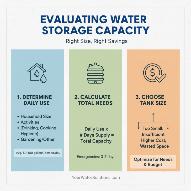 How to Choose the Best Plastic Water Storage Tanks for Your Needs?