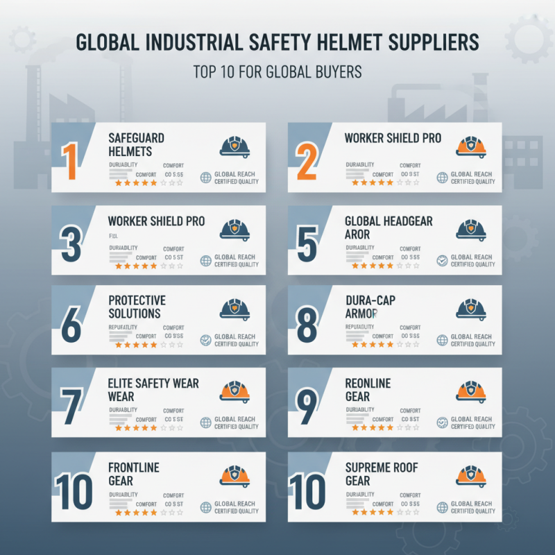 Top 10 Industrial Safety Helmet Suppliers for Global Buyers?