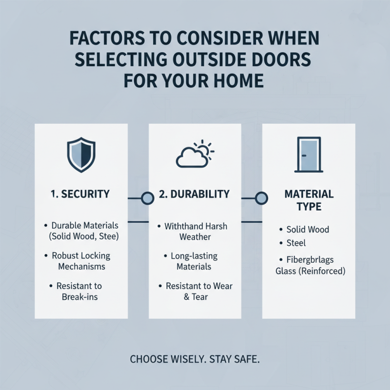How to Choose the Best Outside Doors for Your Home?