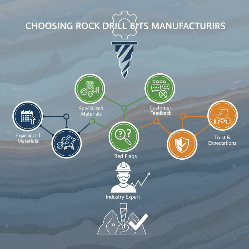 How to Choose the Right Rock Drill Bits Manufacturers?
