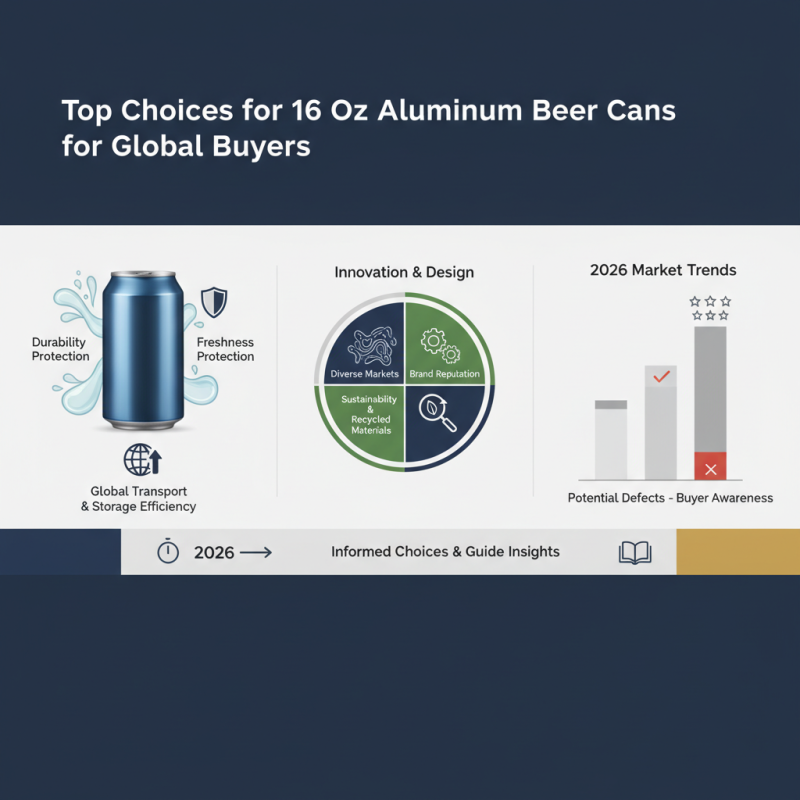 2026 Top Choices for 16 Oz Aluminum Beer Cans for Global Buyers?