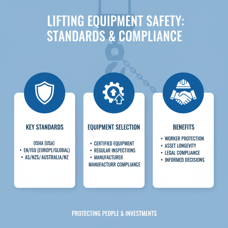 How to Choose the Right Lifting Equipment for Your Needs?