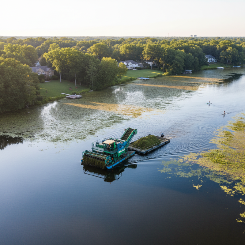 Why Should You Invest in an Aquatic Weed Harvester?