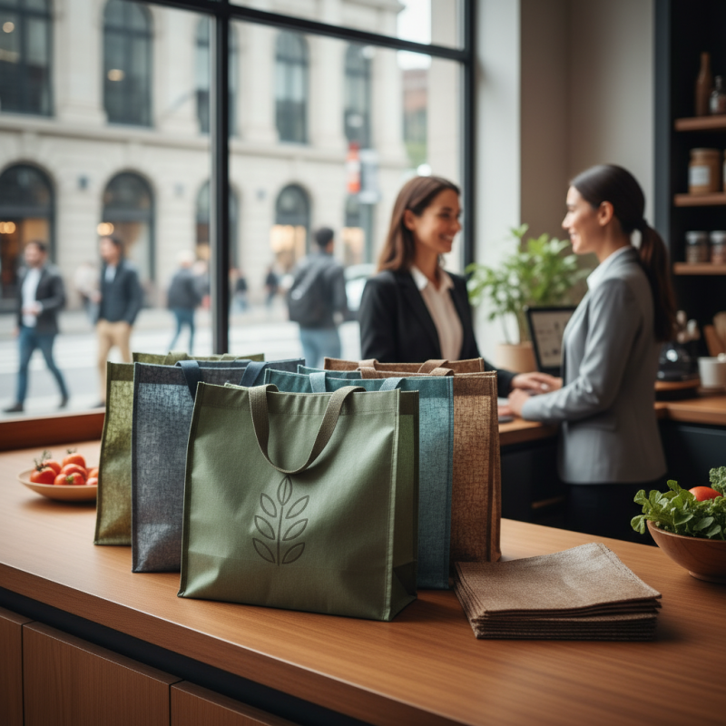 What is recycled plastic bags and their benefits for businesses?