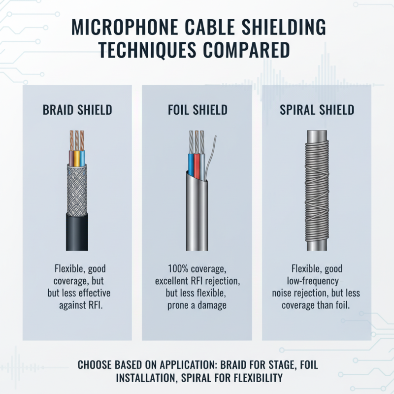 Top 10 Microphone Cable Types for Optimal Sound Quality?
