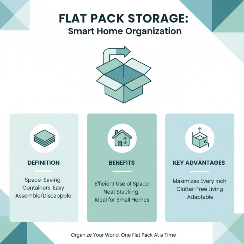 Best Flat Pack Storage Containers for Efficient Home Organization?