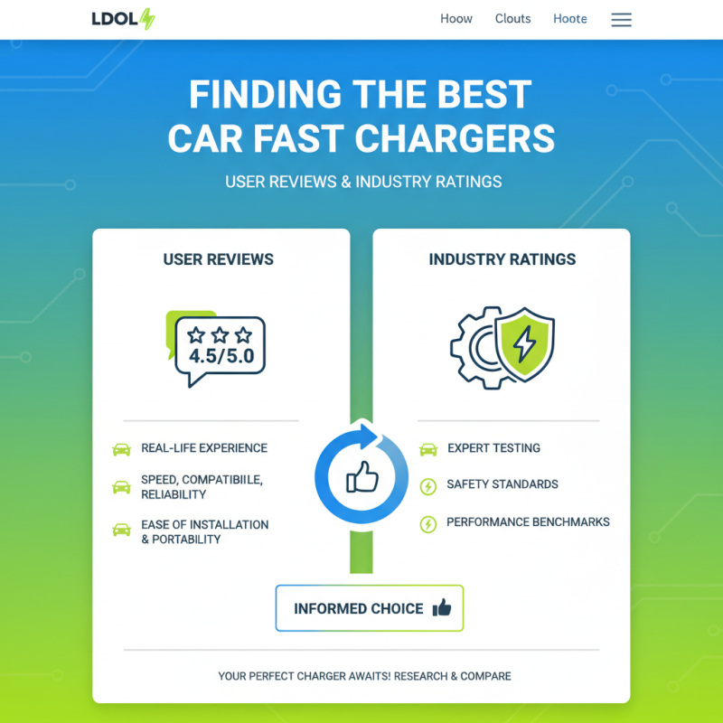 How to Choose the Best Car Fast Charger for Your Needs?