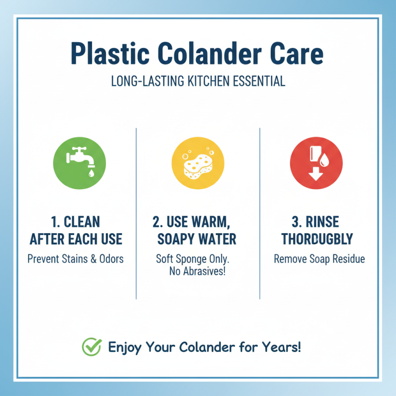 10 Essential Tips for Choosing the Right Colander Plastic for Your Kitchen?