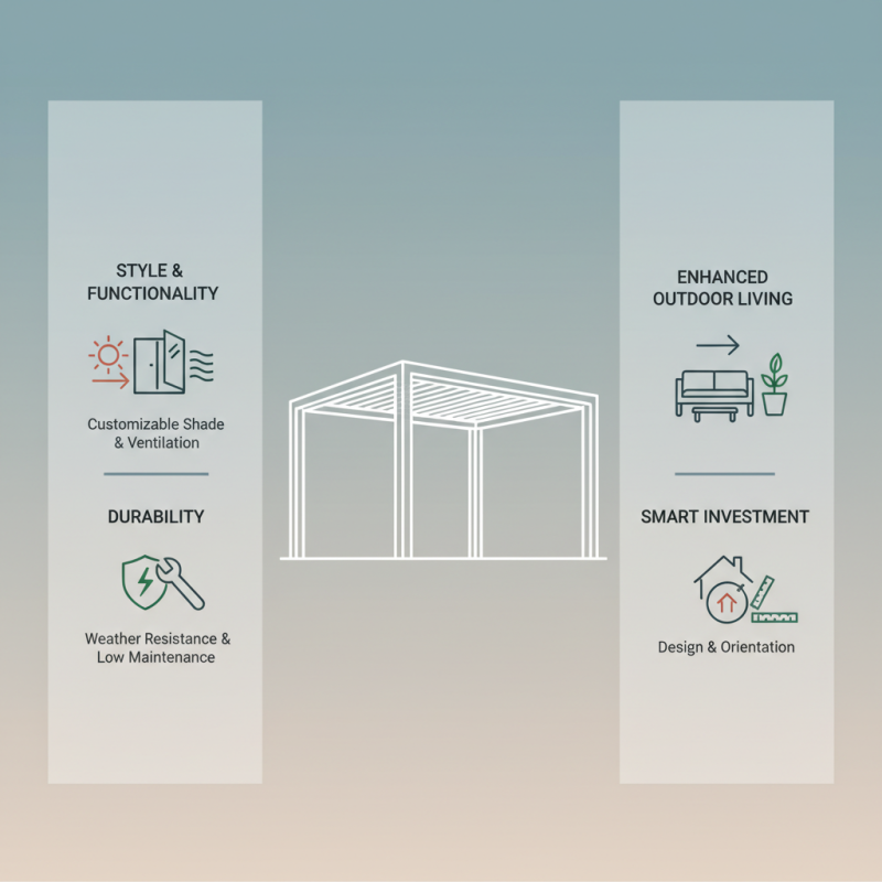 Why Choose an Aluminum Louvered Pergola for Your Outdoor Space?