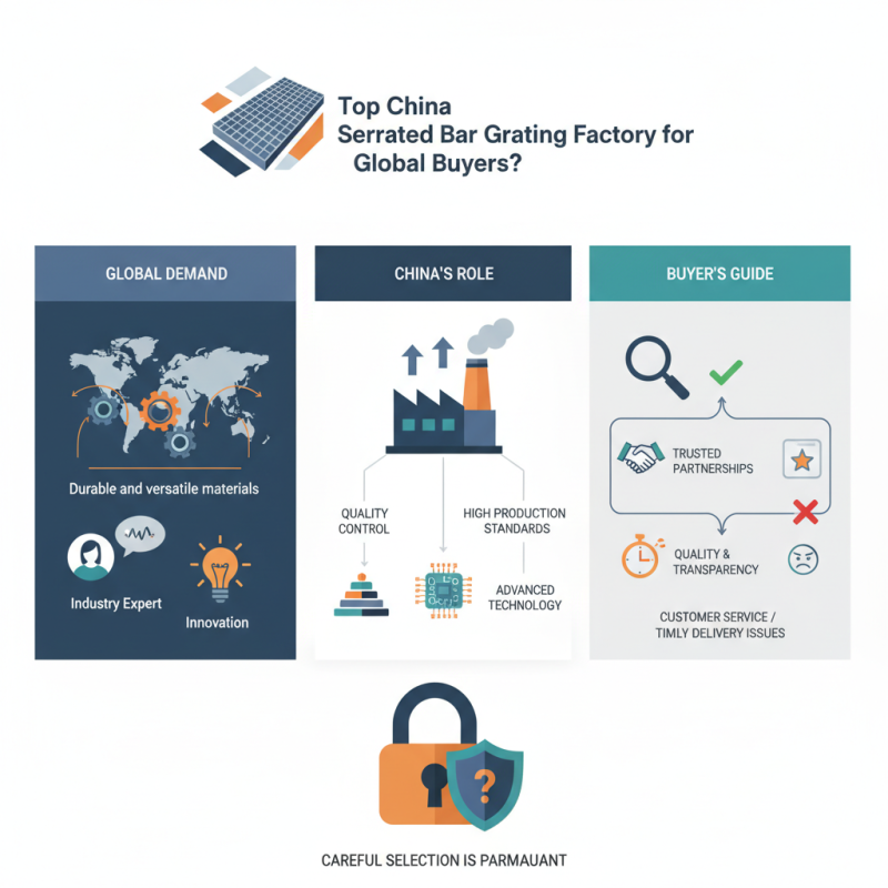 Top China Serrated Bar Grating Factory for Global Buyers?
