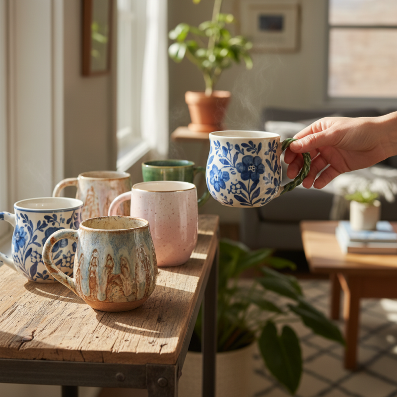 What is the Appeal of Pretty Mugs and Their Popularity in Home Decor?