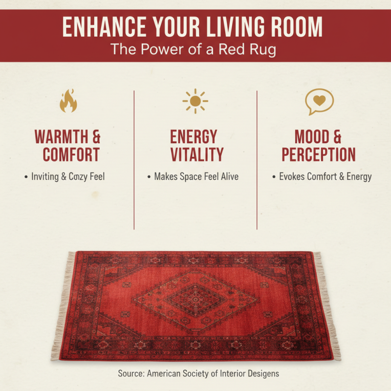 Why Choose a Red Living Room Rug for Your Home Decor?