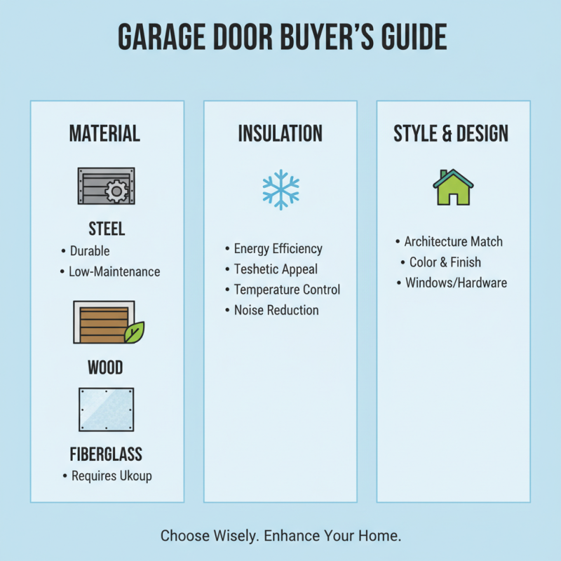 Top 5 Standard Garage Door Options You Should Consider?