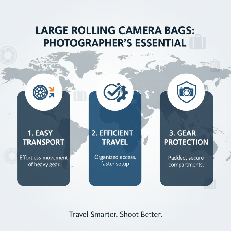 Top 10 Large Rolling Camera Bag Options for Photographers Today?